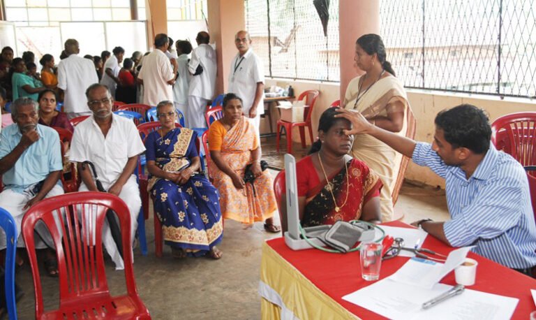 Deepam Society community health camp